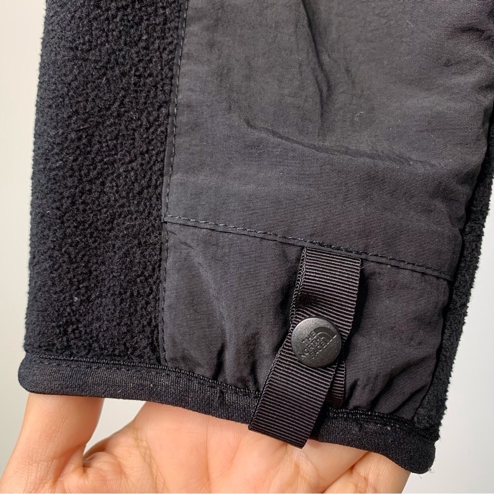 The North Face Polartec Women's Black Full Zip Fleece Hooded Jacket Size Medium - Picture 10 of 15